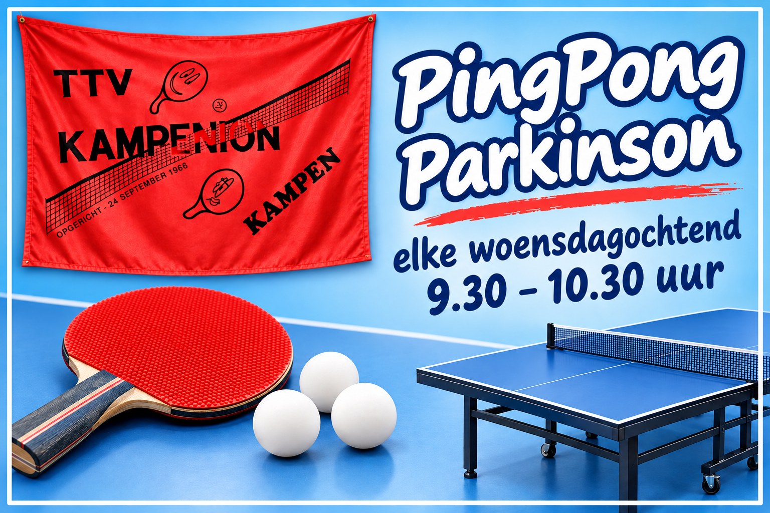 PingPong Parkinson bij Kampenion